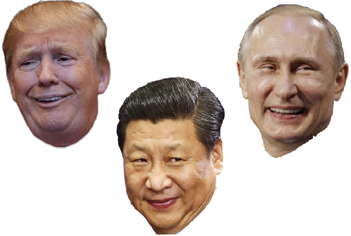 Three douchebags of the coronapocalypse